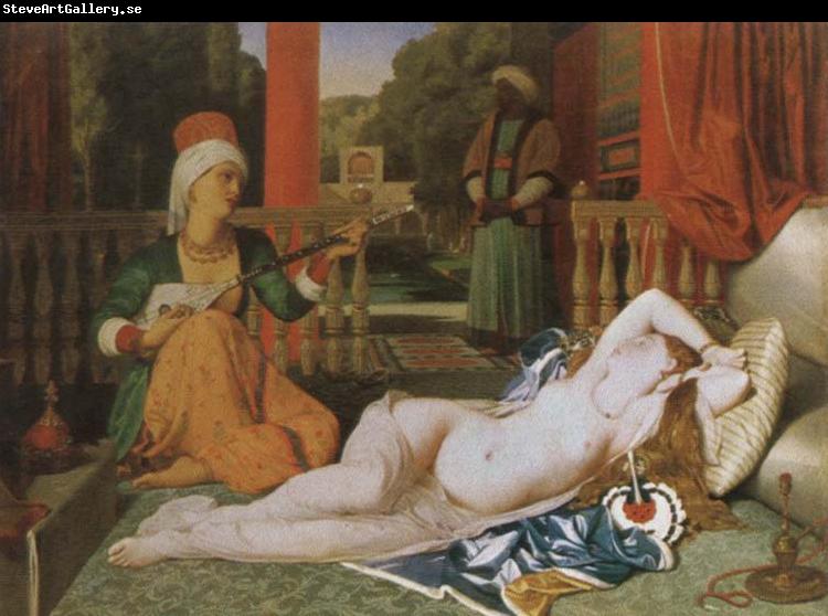 Jean-Auguste-Dominique Ingres odalisque and slave